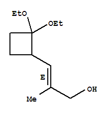(2e)-(9ci)-3-(2,2-二乙氧基環(huán)丁基)-2-甲基-2-丙烯-1-醇結(jié)構(gòu)式_291537-74-1結(jié)構(gòu)式