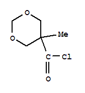 1,3-Dioxane-5-carbonyl chloride, 5-methyl-(9ci)Structure,29185-50-0Structure 1,3-Dioxane-5-carbonyl chloride, 5-methyl-(9ci) Structure,29185-50-0Structure