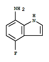 1H-indol-7-amine,4-fluoro-(9ci) Structure,292636-13-6Structure