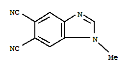 (9ci)-1-甲基-1H-苯并咪唑-5,6-二甲腈結(jié)構(gòu)式_294192-28-2結(jié)構(gòu)式