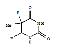 2,4(1H,3h)-pyrimidinedione,5,6-difluorodihydro-5-methyl-(9ci)Structure,294850-85-4Structure 2,4(1H,3h)-pyrimidinedione,5,6-difluorodihydro-5-methyl-(9ci) Structure,294850-85-4Structure