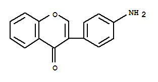 (9ci)-3-(4-氨基苯基)-4H-1-苯并吡喃-4-酮結(jié)構(gòu)式_297163-64-5結(jié)構(gòu)式