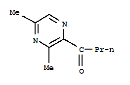 1-Butanone,1-(3,5-dimethylpyrazinyl )-(9ci)Structure,298210-79-4Structure 1-Butanone,1-(3,5-dimethylpyrazinyl )-(9ci) Structure,298210-79-4Structure