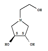 3,4-Pyrrolidinediol, 1-(2-hydroxyethyl)-, (3s,4s)-(9ci)Structure,298688-67-2Structure 3,4-Pyrrolidinediol, 1-(2-hydroxyethyl)-, (3s,4s)-(9ci) Structure,298688-67-2Structure