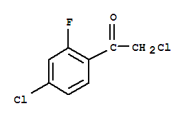 (9ci)-2-氯-1-(4-氯-2-氟苯基)-乙酮結(jié)構(gòu)式_299411-67-9結(jié)構(gòu)式