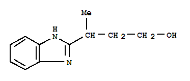 (9ci)-gamma-甲基-1H-苯并咪唑-2-丙醇結構式_29981-96-2結構式