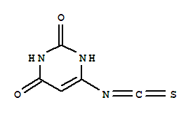 2,4(1H,3h)-pyrimidinedione,6-isothiocyanato-(9ci)Structure,301236-45-3Structure 2,4(1H,3h)-pyrimidinedione,6-isothiocyanato-(9ci) Structure,301236-45-3Structure