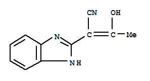 (9ci)-alpha-(1-羥基亞乙基)-1H-苯并咪唑-2-乙腈結(jié)構(gòu)式_301312-88-9結(jié)構(gòu)式