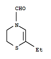 4H-1,4-thiazine-4-carboxaldehyde, 6-ethyl-2,3-dihydro-(8ci)Structure,30188-24-0Structure 4H-1,4-thiazine-4-carboxaldehyde, 6-ethyl-2,3-dihydro-(8ci) Structure,30188-24-0Structure