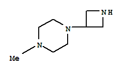 Piperazine, 1-(3-azetidinyl)-4-methyl-(9ci)Structure,302355-82-4Structure Piperazine, 1-(3-azetidinyl)-4-methyl-(9ci) Structure,302355-82-4Structure
