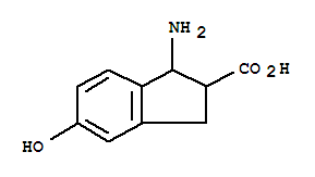 (9ci)-1-氨基-2,3-二氫-5-羥基-1H-茚-2-羧酸結(jié)構(gòu)式_302838-25-1結(jié)構(gòu)式