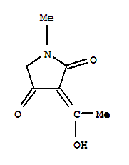 2,4-Pyrrolidinedione, 3-(1-hydroxyethylidene)-1-methyl-(9ci)Structure,303081-90-5Structure 2,4-Pyrrolidinedione, 3-(1-hydroxyethylidene)-1-methyl-(9ci) Structure,303081-90-5Structure