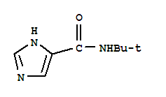 n-(1,1-二甲基乙基)-1H-咪唑-5-羧酰胺結(jié)構(gòu)式_304457-87-2結(jié)構(gòu)式