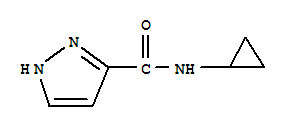 1H-pyrazole-3-carboxamide,n-cyclopropyl -(9ci)Structure,305346-24-1Structure 1H-pyrazole-3-carboxamide,n-cyclopropyl -(9ci) Structure,305346-24-1Structure