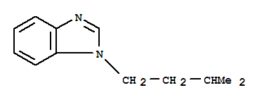 (9ci)-1-(3-甲基丁基)-1H-苯并咪唑結(jié)構(gòu)式_305346-87-6結(jié)構(gòu)式