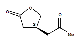(4s)-(9ci)-二氫-4-(2-氧代丙基)-2(3H)-呋喃酮結(jié)構(gòu)式_307519-50-2結(jié)構(gòu)式