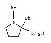 Proline, 1-acetyl-2-phenyl-Structure,308841-65-8Structure Proline, 1-acetyl-2-phenyl- Structure,308841-65-8Structure