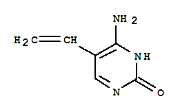 (9ci)-4-氨基-5-乙烯-2(1H)-嘧啶酮結構式_308847-79-2結構式