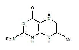 4(1H)-pteridinone,2-amino-5,6,7,8-tetrahydro-7-methyl-(9ci)Structure,3116-66-3Structure 4(1H)-pteridinone,2-amino-5,6,7,8-tetrahydro-7-methyl-(9ci) Structure,3116-66-3Structure