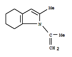 (9ci)-4,5,6,7-四氫-2-甲基-1-(1-甲基乙烯)-1H-吲哚結(jié)構(gòu)式_312322-67-1結(jié)構(gòu)式