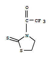 2-Thiazolidinethione, 3-(trifluoroacetyl)-(9ci)Structure,312706-52-8Structure 2-Thiazolidinethione, 3-(trifluoroacetyl)-(9ci) Structure,312706-52-8Structure
