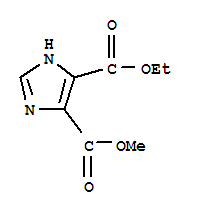 (9ci)-4-乙基-1H-咪唑-4,5-二羧酸-5-甲酯結(jié)構(gòu)式_312758-84-2結(jié)構(gòu)式