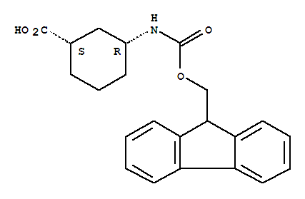 Fmoc-1,3-cis-achc-ohStructure,312965-05-2Structure Fmoc-1,3-cis-achc-oh Structure,312965-05-2Structure