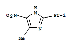 1H-imidazole,4-methyl-2-(1-methylethyl)-5-nitro-(9ci) Structure,313998-50-4Structure