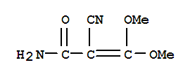 2-Propenamide, 2-cyano-3,3-dimethoxy-Structure,31413-68-0Structure 2-Propenamide, 2-cyano-3,3-dimethoxy- Structure,31413-68-0Structure