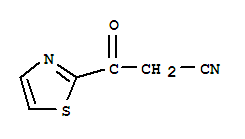 β-氧代-2-噻唑丙腈結(jié)構(gòu)式_314268-27-4結(jié)構(gòu)式