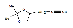 1,3-Dioxolane, 2-ethyl-2-methyl-4-(2-propynyl)-(9ci)Structure,31457-56-4Structure 1,3-Dioxolane, 2-ethyl-2-methyl-4-(2-propynyl)-(9ci) Structure,31457-56-4Structure