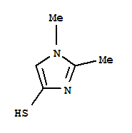 1H-imidazole-4-thiol,1,2-dimethyl-(9ci) Structure,315181-99-8Structure