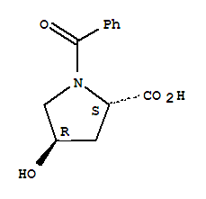 N-benzoyl -4-hydroxyprolineStructure,31560-19-7Structure N-benzoyl -4-hydroxyproline Structure,31560-19-7Structure
