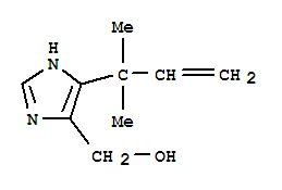 1H-imidazole-5-methanol, 4-(1,1-dimethyl-2-propen-1-yl)- Structure,316148-59-1Structure