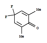 2,5-Cyclohexadien-1-one,4,4-difluoro-2,6-dimethyl-(9ci)Structure,318949-59-6Structure 2,5-Cyclohexadien-1-one,4,4-difluoro-2,6-dimethyl-(9ci) Structure,318949-59-6Structure