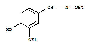 Benzaldehyde,3-ethoxy-4-hydroxy-,o-ethyloxime (9ci)Structure,318951-99-4Structure Benzaldehyde,3-ethoxy-4-hydroxy-,o-ethyloxime (9ci) Structure,318951-99-4Structure