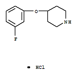 4-(3-Fluorophenoxy)piperidine hydrochlorideStructure,3202-36-6Structure 4-(3-Fluorophenoxy)piperidine hydrochloride Structure,3202-36-6Structure