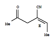 Pentanenitrile, 2-ethylidene-4-oxo-, (2e)-(9ci)Structure,320572-82-5Structure Pentanenitrile, 2-ethylidene-4-oxo-, (2e)-(9ci) Structure,320572-82-5Structure