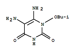 2,4(1H,3h)-pyrimidinedione,5,6-diamino-1-(2-methylpropoxy)-(9ci)Structure,321890-32-8Structure 2,4(1H,3h)-pyrimidinedione,5,6-diamino-1-(2-methylpropoxy)-(9ci) Structure,321890-32-8Structure