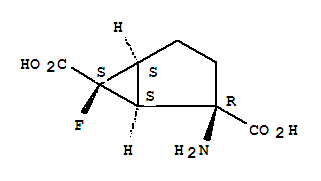 (1S,2R,5S,6S)-2-氨基-6-氟雙環(huán)[3.1.0]己烷-2,6-二甲酸結(jié)構(gòu)式_321903-59-7結(jié)構(gòu)式