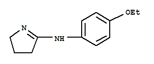(9Ci)-N-(4-乙氧基苯基)-3,4-二氫-2H-吡咯-5-胺結(jié)構(gòu)式_321945-55-5結(jié)構(gòu)式
