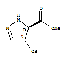 Methyl (4s,5r)-4-hydroxy-4,5-dihydro-1h-pyrazole-5-carboxylateStructure,323196-50-5Structure Methyl (4s,5r)-4-hydroxy-4,5-dihydro-1h-pyrazole-5-carboxylate Structure,323196-50-5Structure