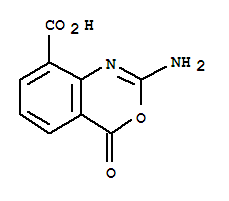 4H-3,1-benzoxazine-8-carboxylicacid,2-amino-4-oxo-(8ci)Structure,32360-46-6Structure 4H-3,1-benzoxazine-8-carboxylicacid,2-amino-4-oxo-(8ci) Structure,32360-46-6Structure