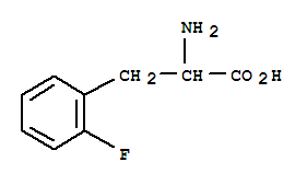 2-氟-L-苯基丙氨酸結(jié)構(gòu)式_325-69-9結(jié)構(gòu)式