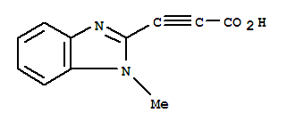 2-Propynoicacid,3-(1-methyl-1h-benzimidazol-2-yl)-Structure,32544-99-3Structure 2-Propynoicacid,3-(1-methyl-1h-benzimidazol-2-yl)- Structure,32544-99-3Structure