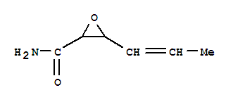 (9ci)-3-(1-丙烯基)-環(huán)氧乙烷羧酰胺結(jié)構(gòu)式_326908-26-3結(jié)構(gòu)式