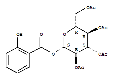 2,3,4,6-Tetra-o-acetyl-β-d-glucopyranose 1-salicylateStructure,32748-59-7Structure 2,3,4,6-Tetra-o-acetyl-β-d-glucopyranose 1-salicylate Structure,32748-59-7Structure