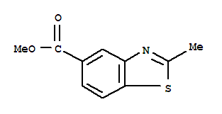 5-Benzothiazolecarboxylicacid,2-methyl-,methylester(8ci,9ci)Structure,32770-98-2Structure 5-Benzothiazolecarboxylicacid,2-methyl-,methylester(8ci,9ci) Structure,32770-98-2Structure
