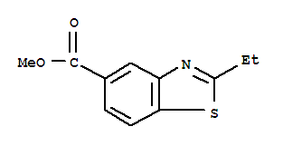 5-Benzothiazolecarboxylicacid,2-ethyl-,methylester(8ci,9ci)Structure,32783-60-1Structure 5-Benzothiazolecarboxylicacid,2-ethyl-,methylester(8ci,9ci) Structure,32783-60-1Structure
