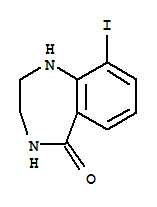 9-Iodo-1,2,3,4-tetrahydro-5h-1,4-benzodiazepin-5-one Structure,328546-79-8Structure